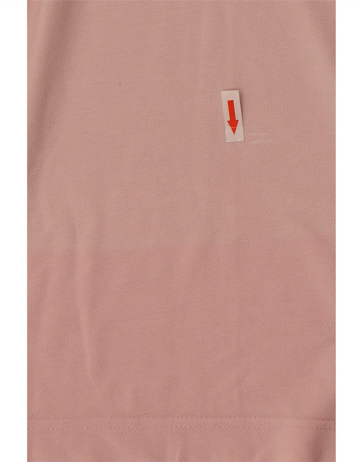 Kappa Dame Polo Shirt UK 12 Medium Pink Bomuld