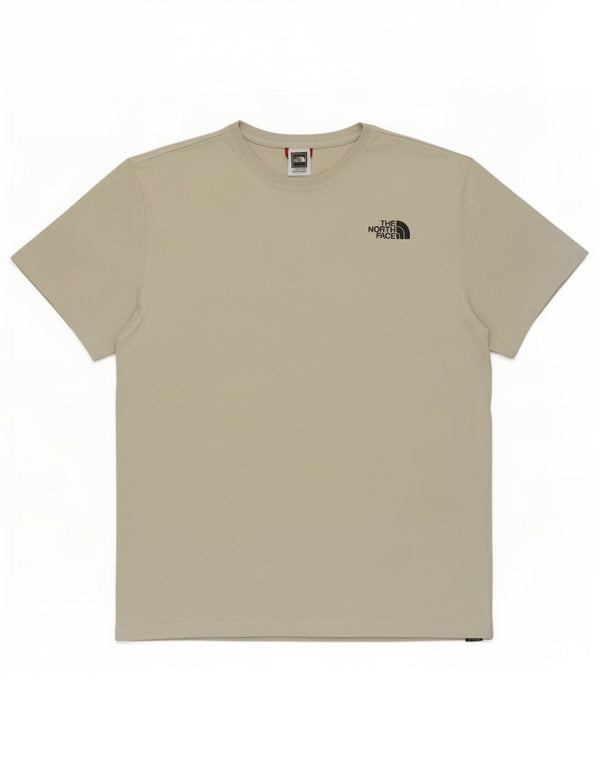 The North Face Mens Graphic T-Shirt Top Large Green Cotton
