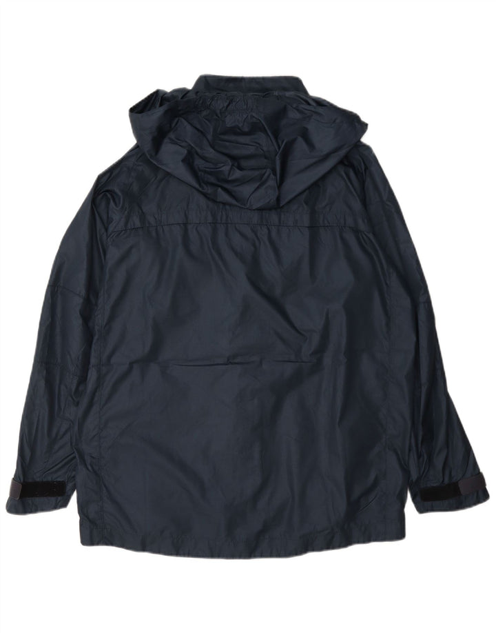 Nike Boys Barcelona Regnjakke med hætte 13-14 år XL Marineblå Polyester