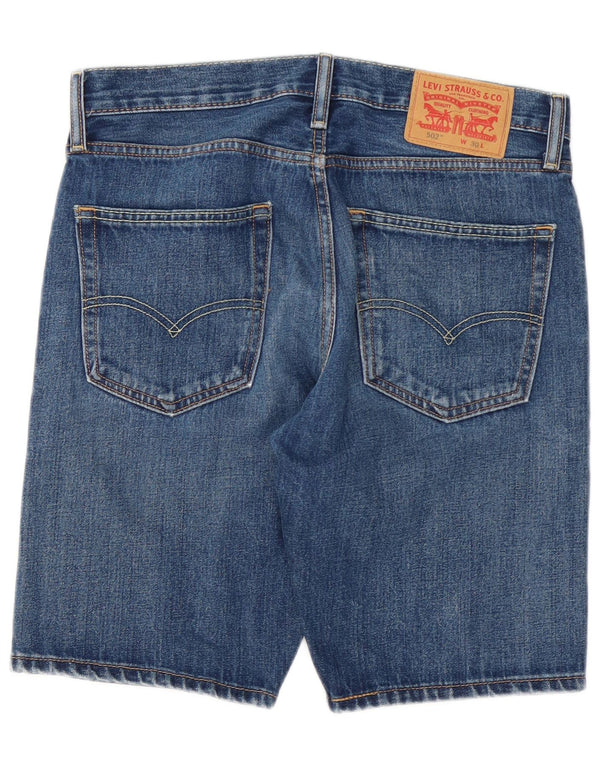 LEVI'S Herre 502 denimshorts W30 Medium Blue Bomuld