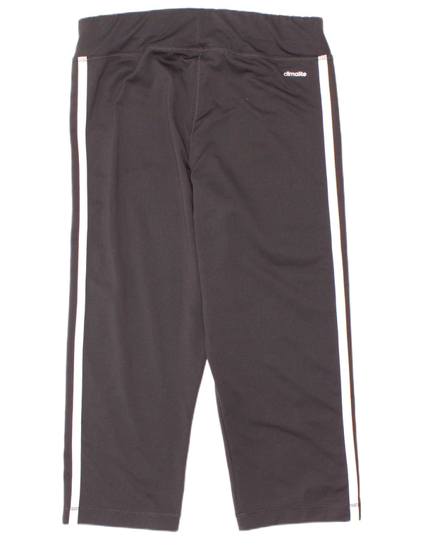 Adidas Girls Climalite Capri Leggings 11-12 år Sort