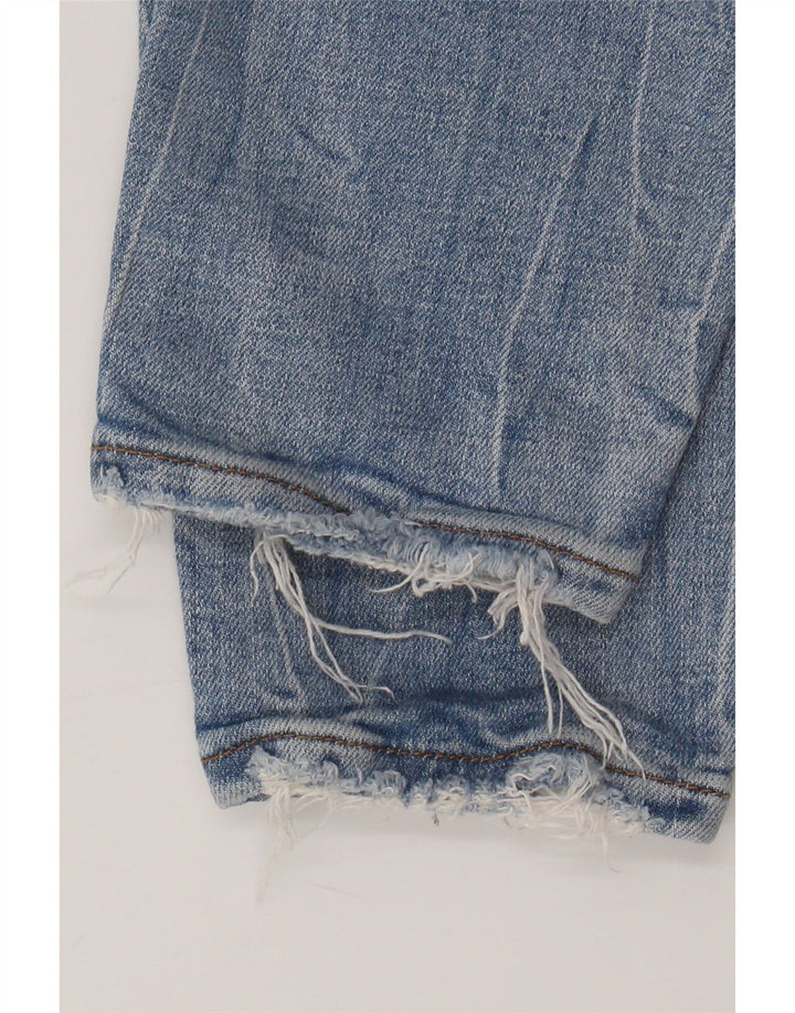 ZARA Mens Distressed Slim Jeans EU 40 Medium W31 L24 Blue Cotton Vintage Zara and Second-Hand Zara from Messina Hembry 