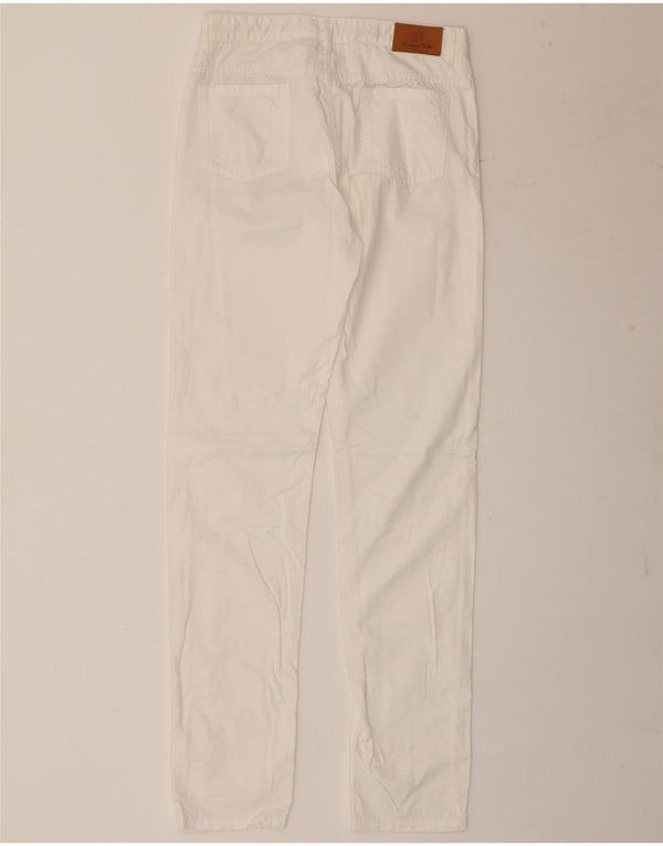 Massimo Dutti Piger Regular Fit Chinobukser 13-14 år W28 L32 Hvid