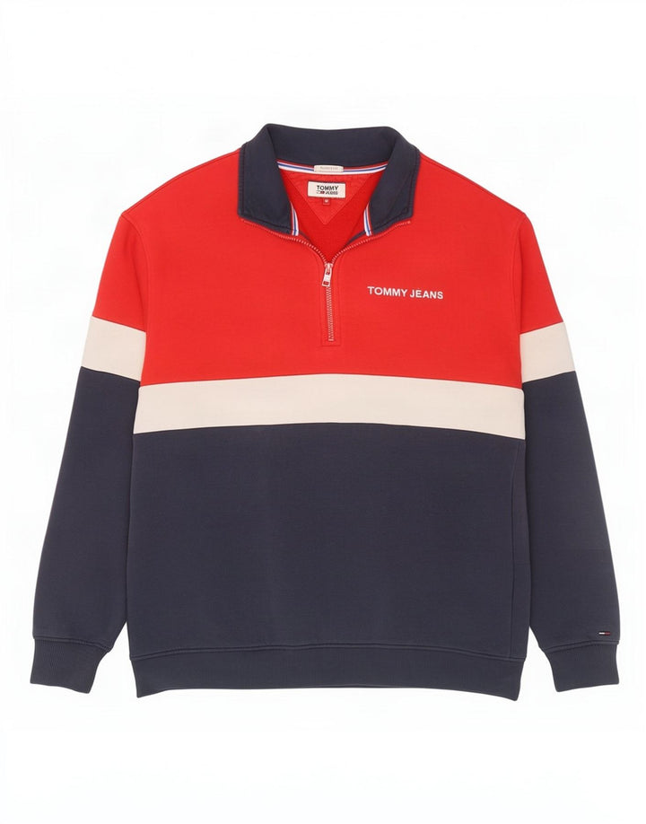 Tommy Hilfiger Herre Relaxed Fit Sweatshirt Jumper Medium Flerfarvet