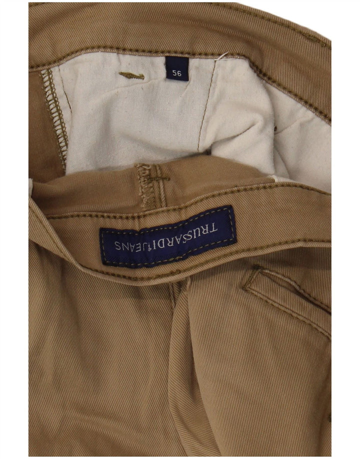 Trussardi Straight Chino Bukser til mænd W36 L30 Beige
