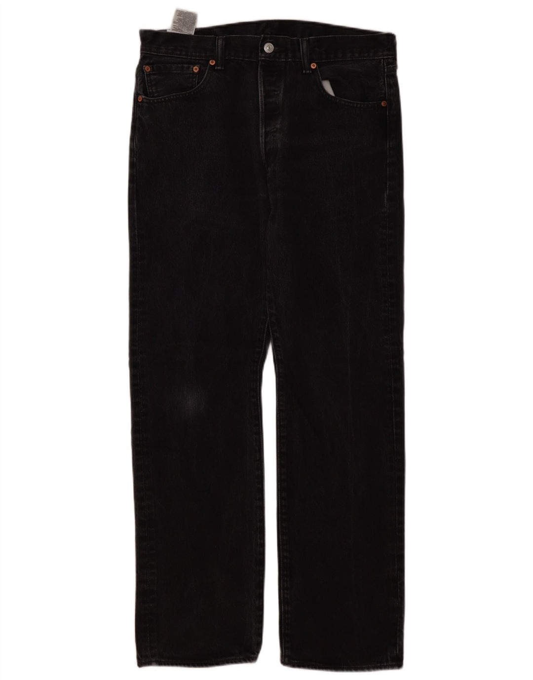 Levi's Herre 501 Straight Jeans W34 L32 Sort