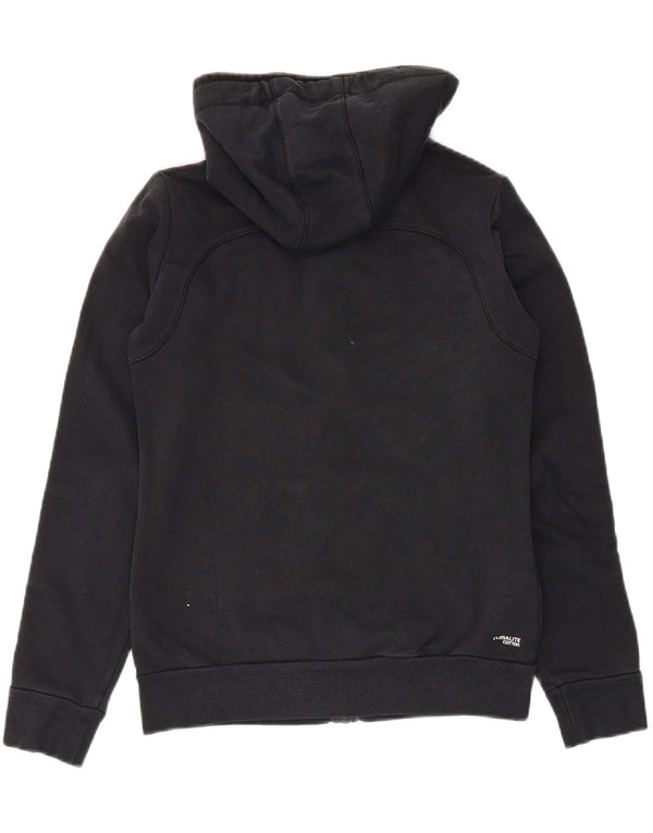 Adidas Dame Climalite Hættetrøje Sweater med lynlås UK 4/6 XS Sort