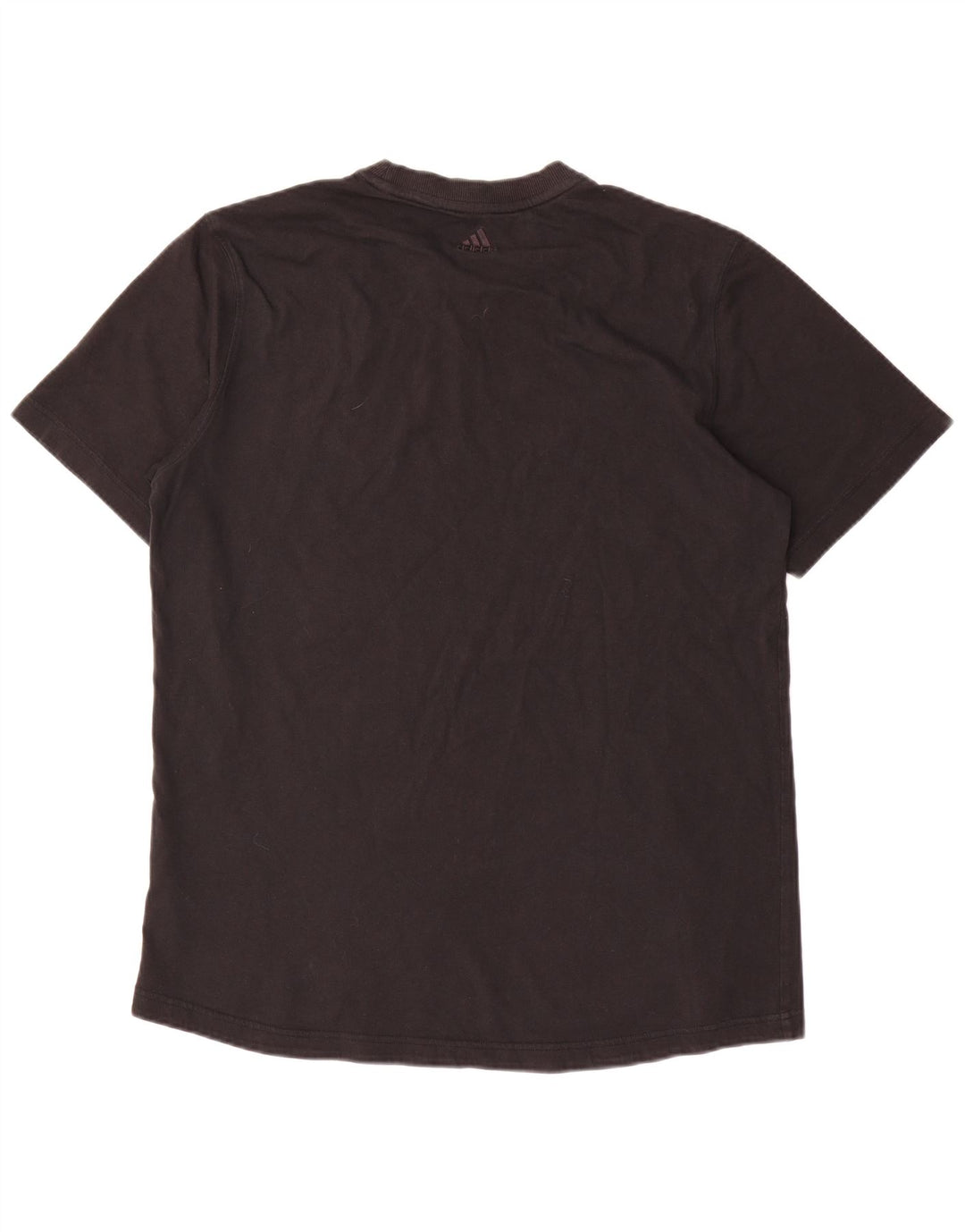 Adidas Grafisk T-shirt top til mænd, stor sort bomuld