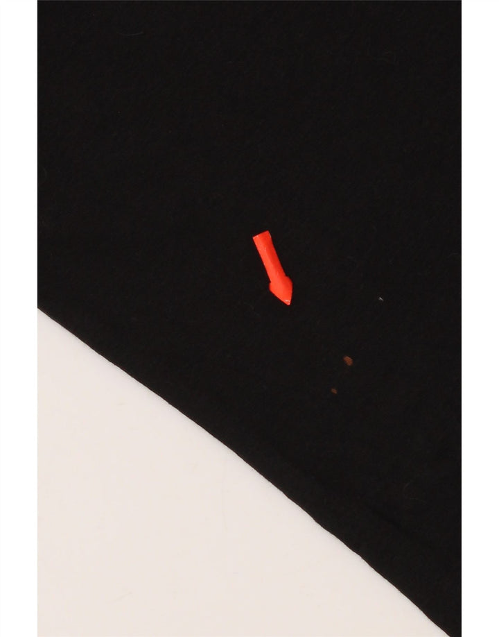 Zara Dame Top 3/4 ærme UK 8 Lille Sort