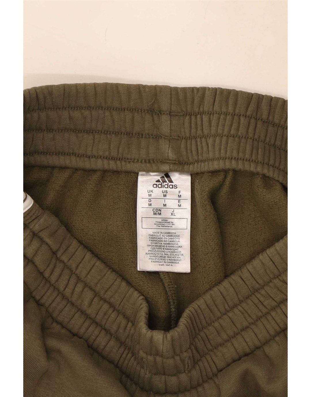 Adidas Træningsdragt til mænd Joggers Medium Khaki Bomuld