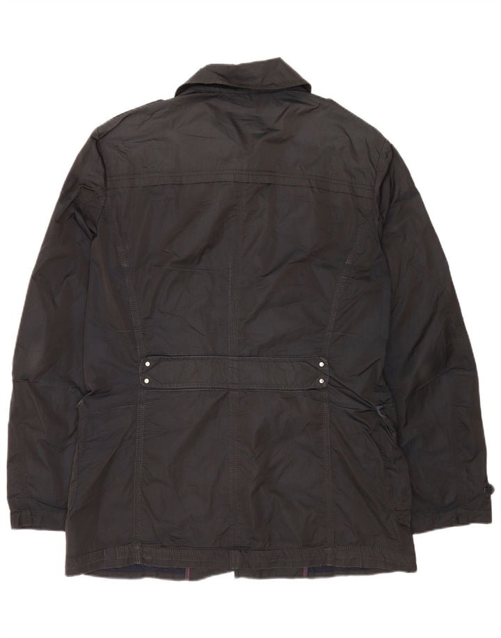 PEUTEREY Herre Militærjakke EU 54 2XL Sort Polyester