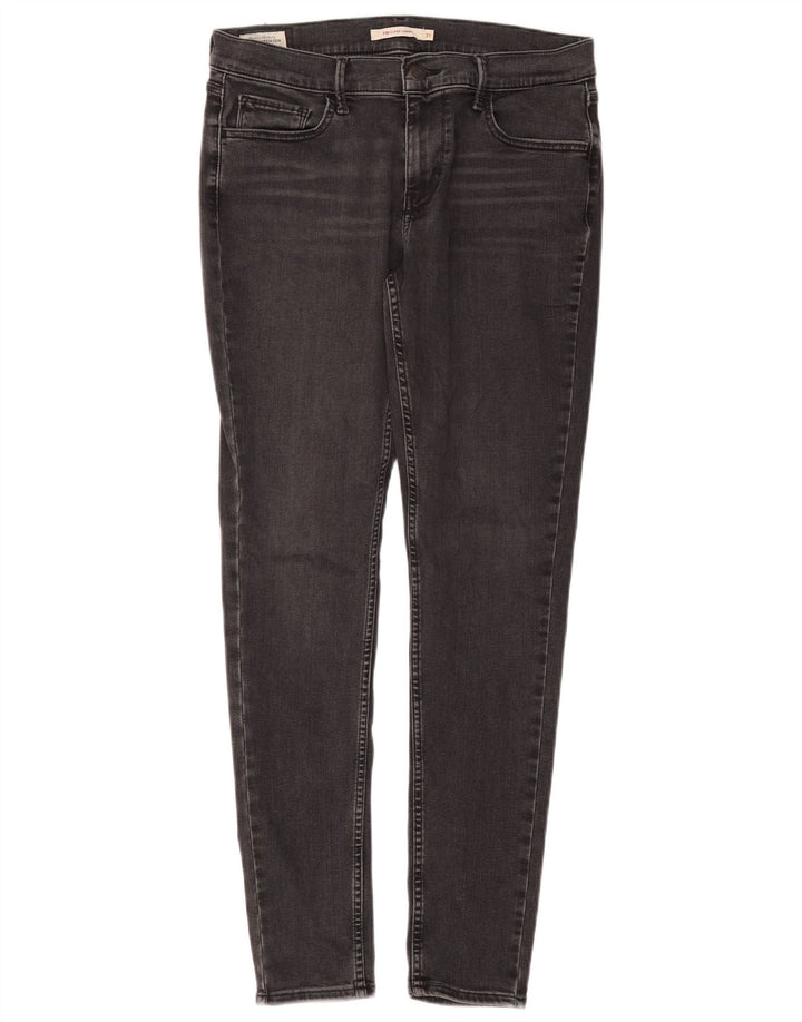 Levi's Dame 710 Super Skinny Jeans W31 L30 Grå Bomuld