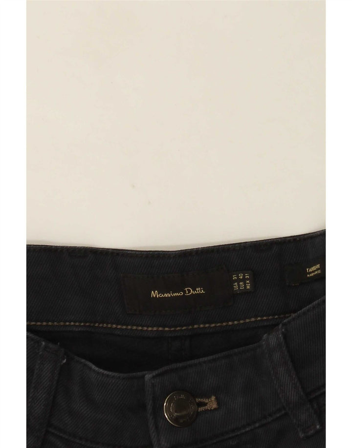 Massimo Dutti Herre Tapered Jeans EU 40 Medium W31 L26 Navy Blue