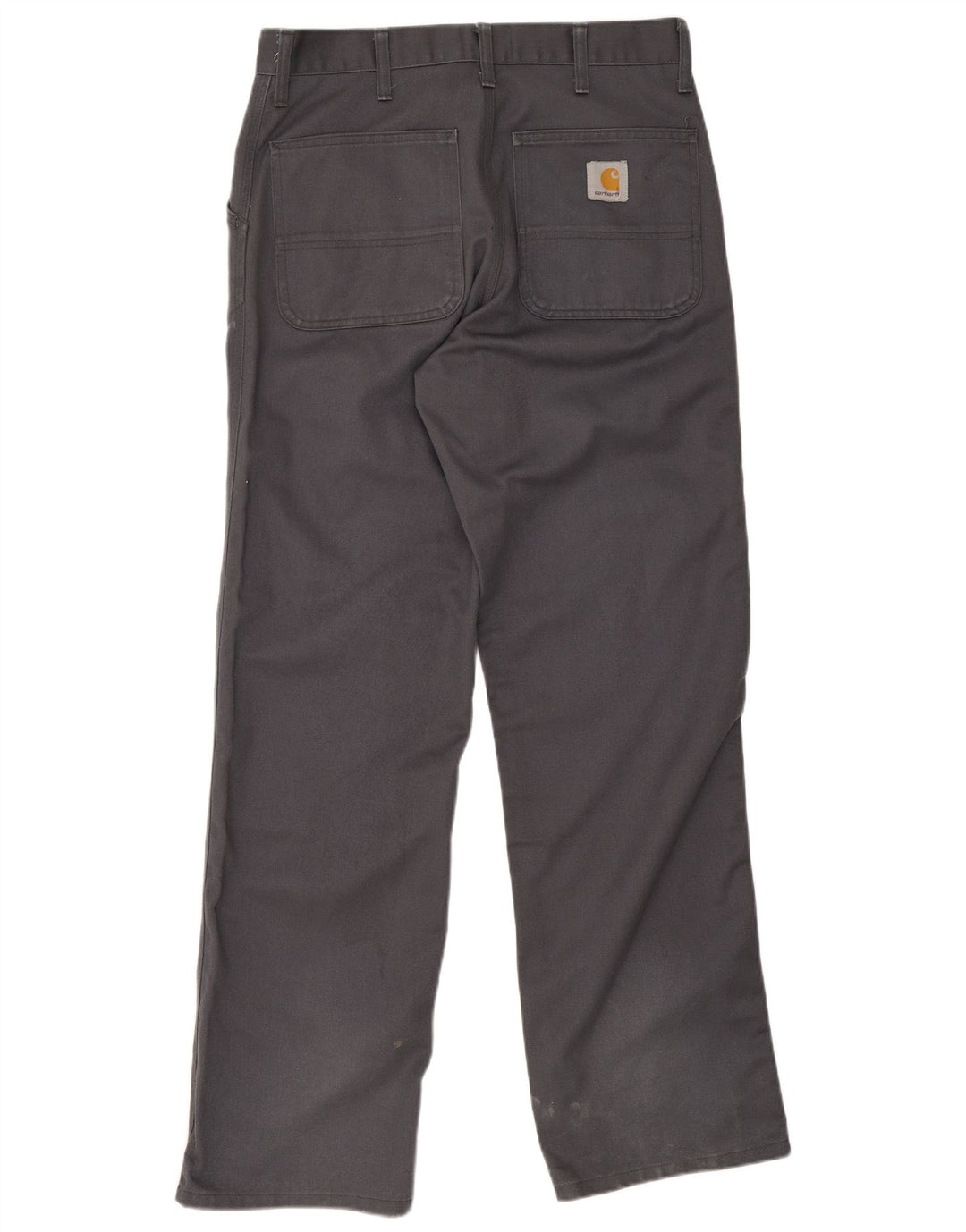 Carhartt Lige Chinobukser til mænd W30 L34 Grå polyester
