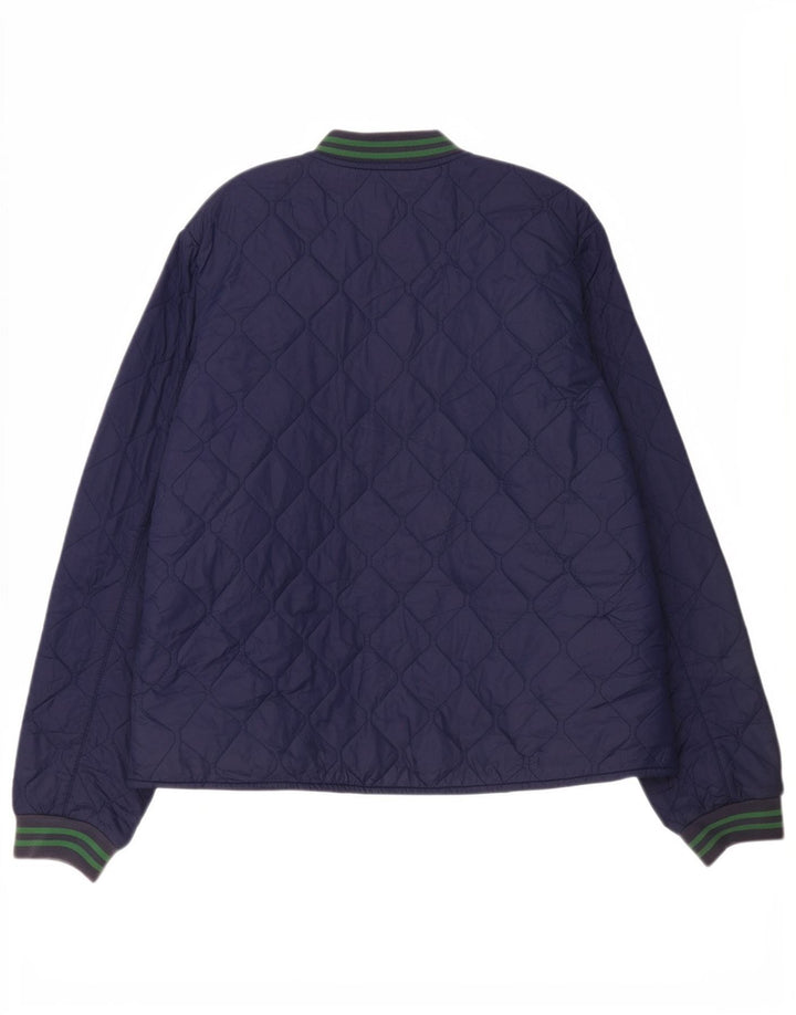 Polo Ralph Lauren drenge quiltet jakke 15-16 år XL marineblå polyester