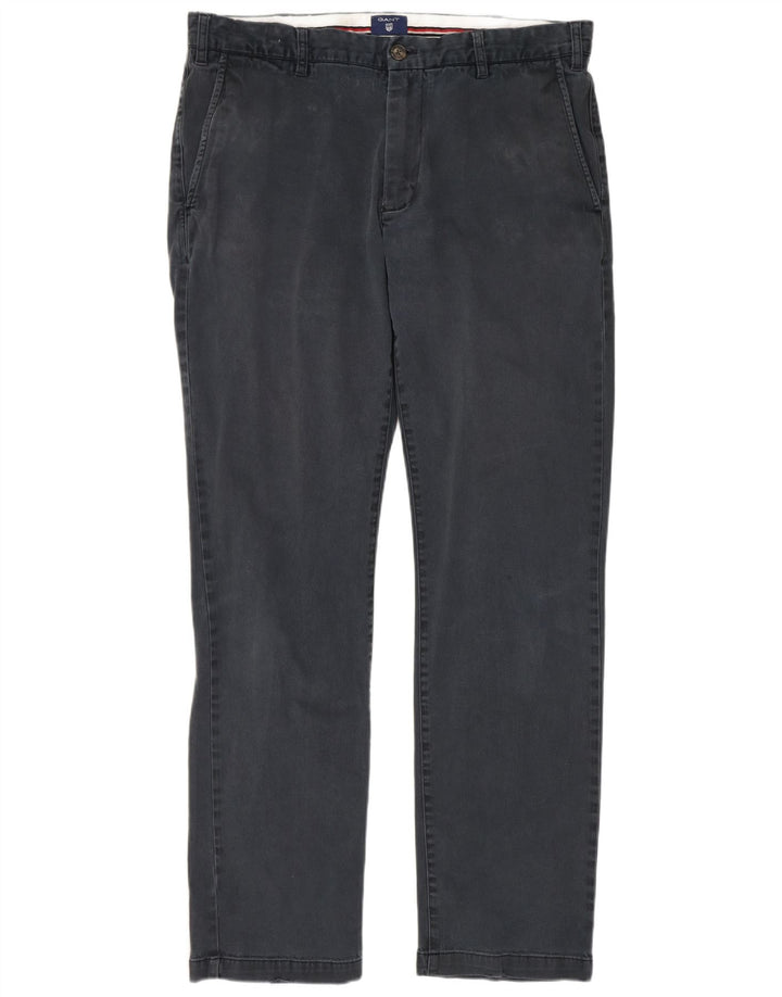 Gant Herre Regular Chino Bukser W34 L32 Marineblå