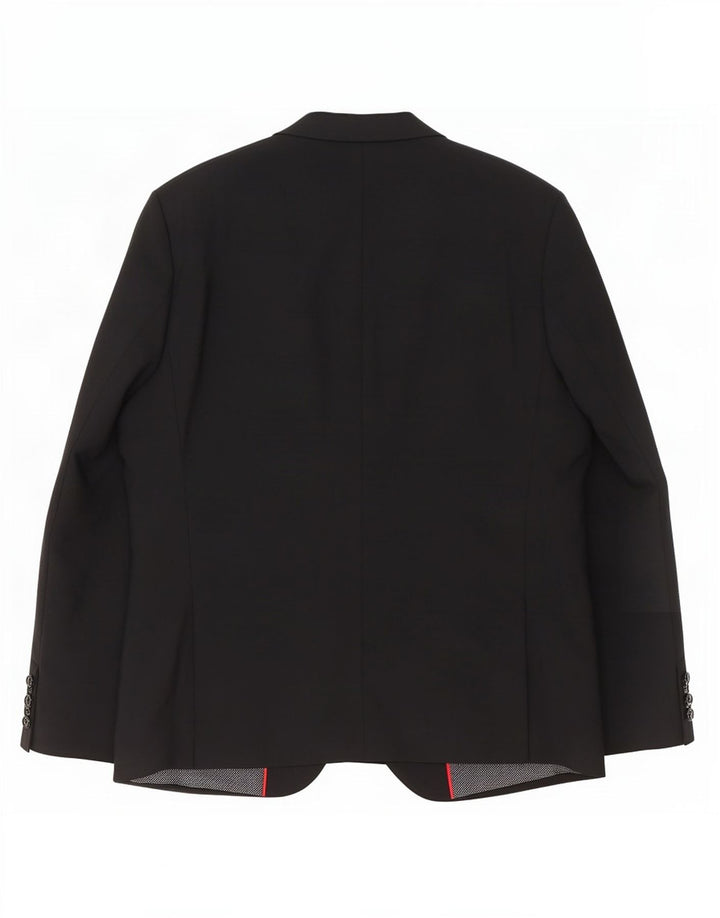 Marks & Spencer Herre 2-knaps blazerjakke str. 54 2XL Sort uld