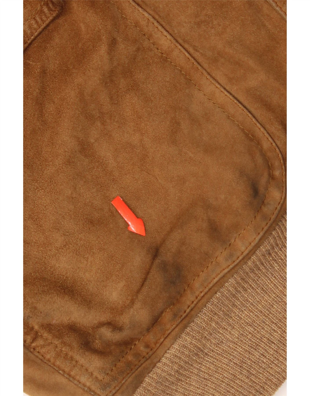 Salfra Herre Ruskind Bomber Jacket IT 52 XL Brunt Læder