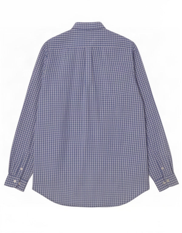 Tommy Hilfiger Herreskjorte XL Blå Gingham Bomuld