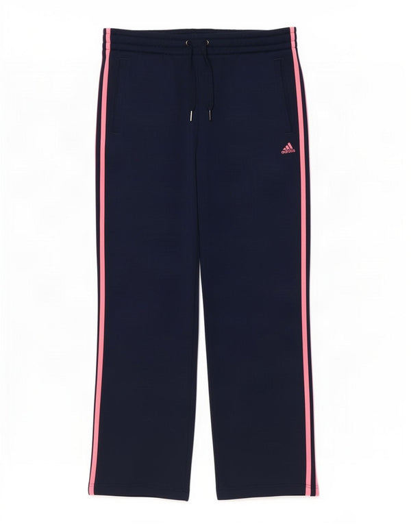 Adidas Womens Climalite træningsdragt Bukser UK 12/14 Medium Navy Blue