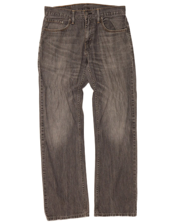 Levi's Dame 514 Straight Jeans W32 L32 Grå Bomuld