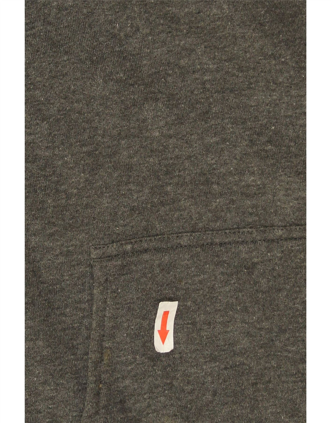Nike grafisk oversized hættetrøjetrøje til kvinder US 8/10 mellemgrå bomuld