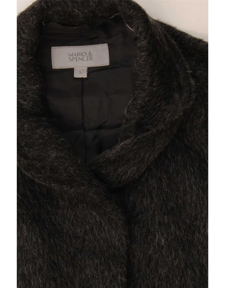Marks & Spencer Dame Cape Coat UK 10 Small Grey