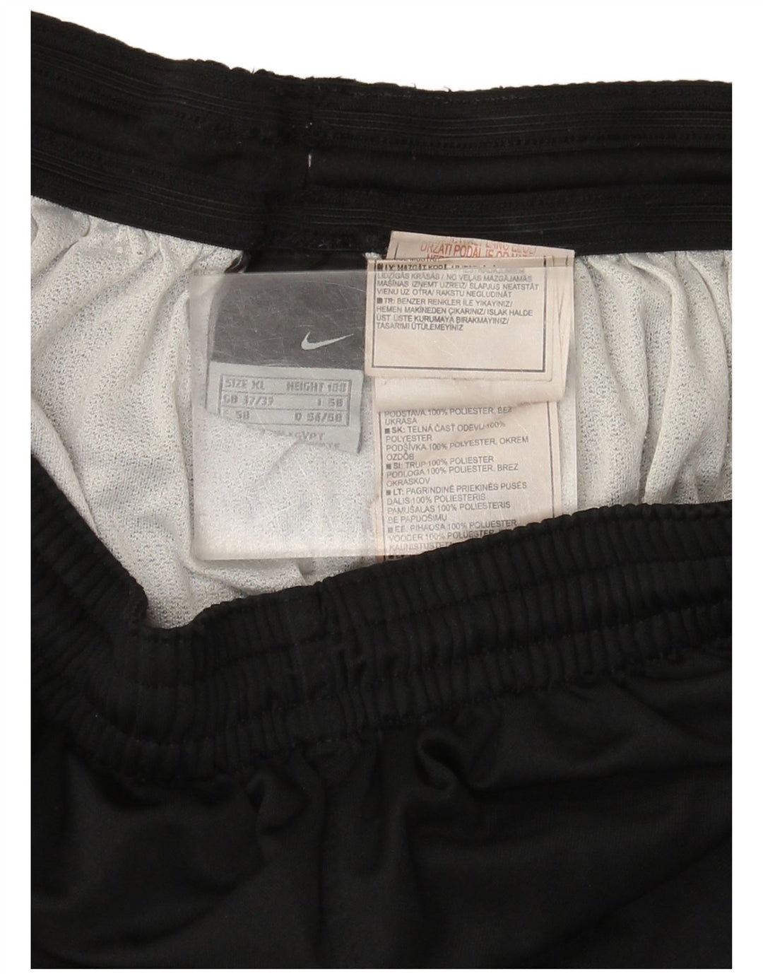 Nike herre sportsshorts XL sort polyester
