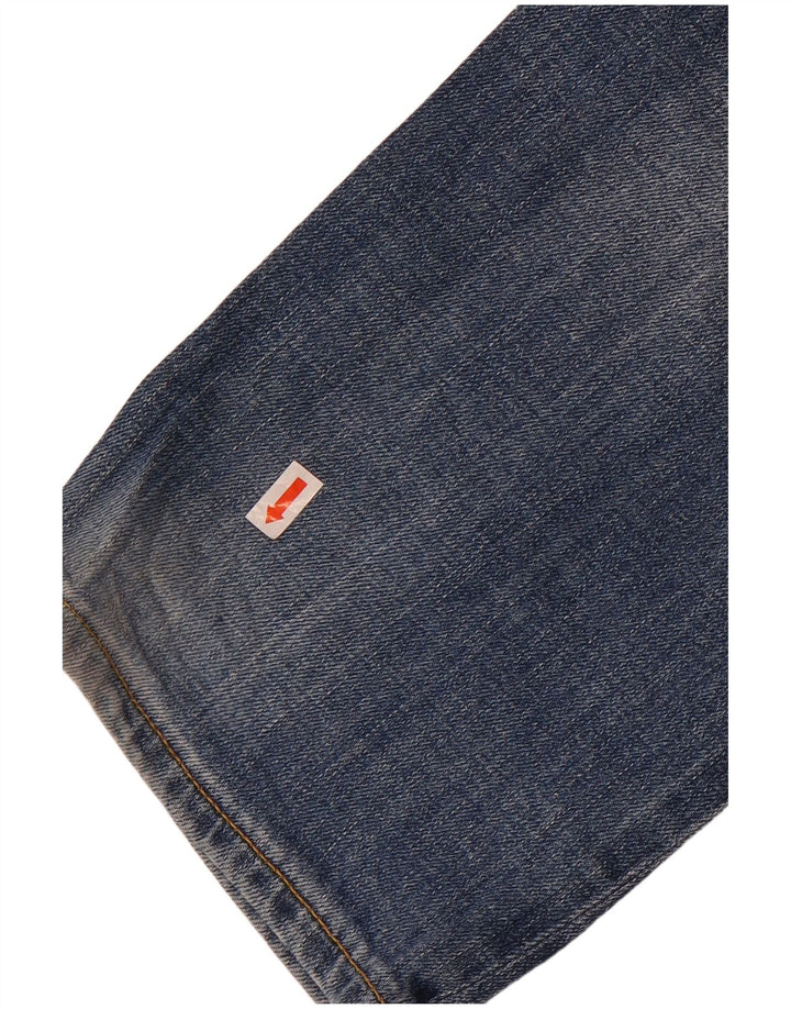 Tommy Hilfiger Herre Straight Jeans W33 L32 Blå Bomuld