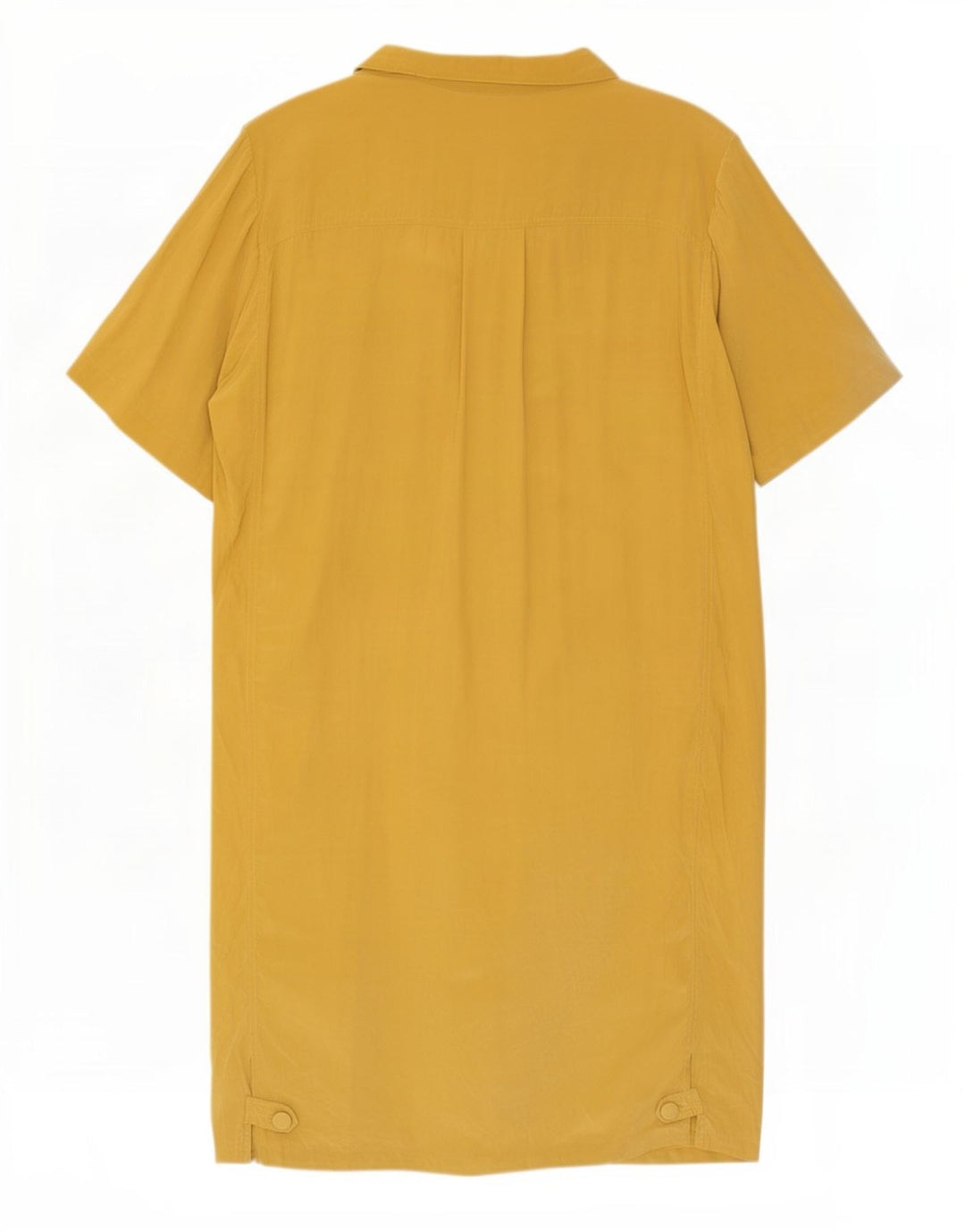 Diana Bentalls dameskiftkjole IT 50 XL gul silke