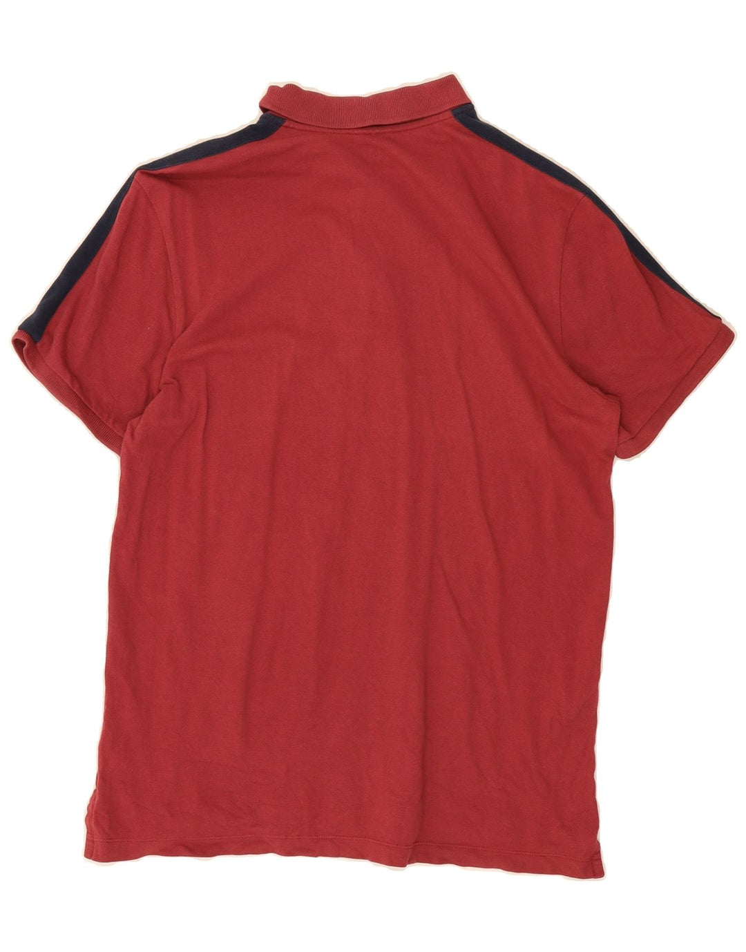 GAP Mens Graphic Polo Shirt Medium Red Vintage Gap and Second-Hand Gap from Messina Hembry 