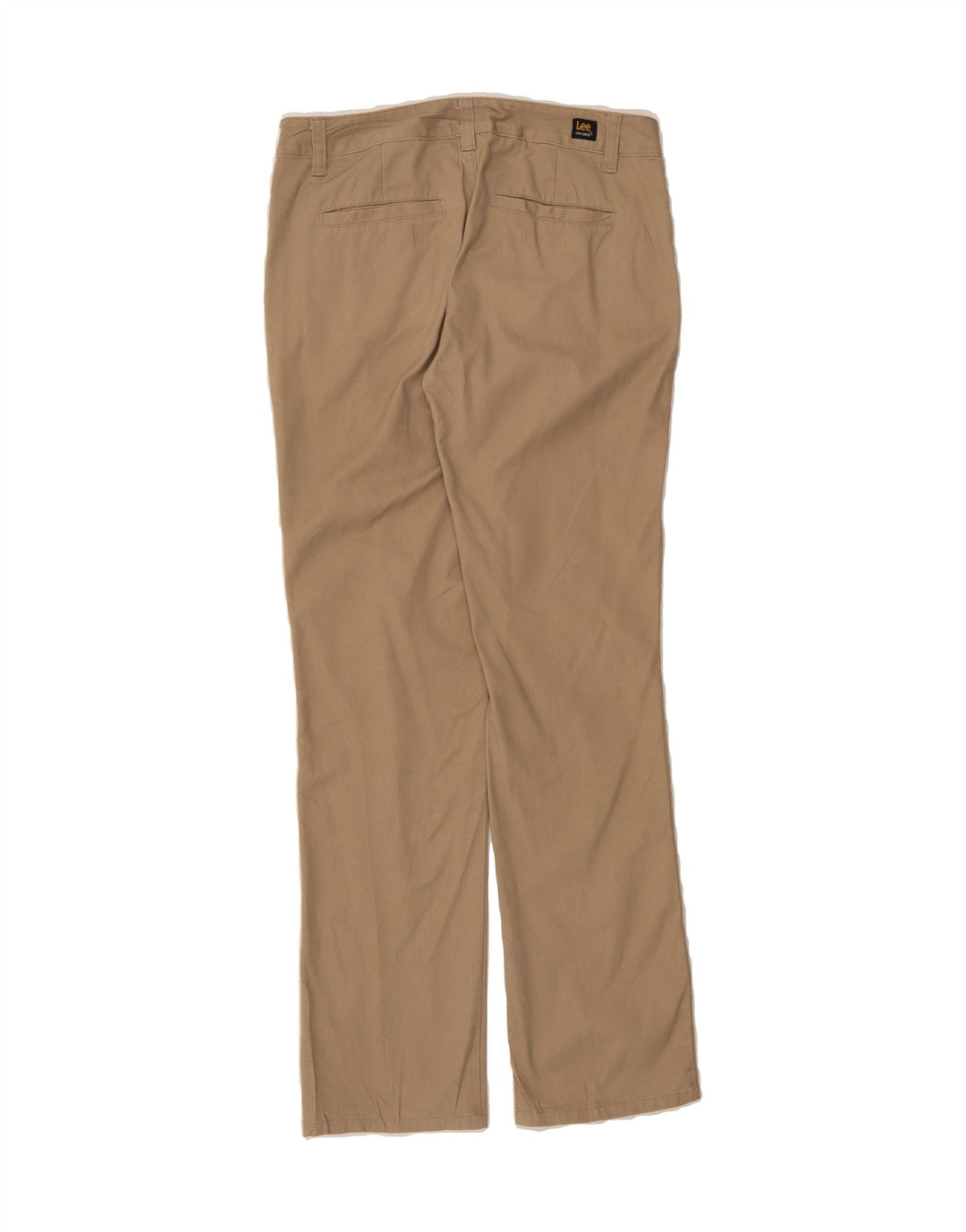 LEE Womens Straight Chino Trousers US 9 Medium W32 L32 Beige Cotton Vintage Lee and Second-Hand Lee from Messina Hembry 