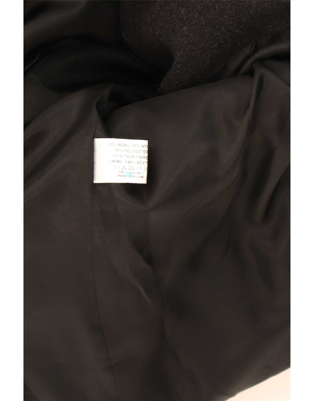 Helene Berman Dame Blarney Overfrakke UK 12 Medium Sort Uld