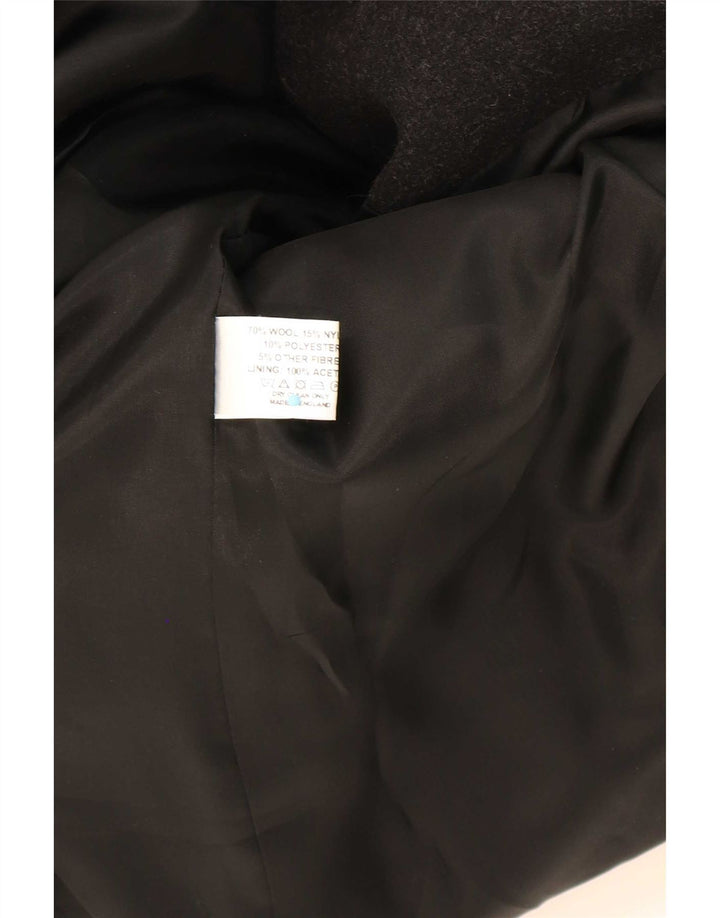 Helene Berman Dame Blarney Overfrakke UK 12 Medium Sort Uld