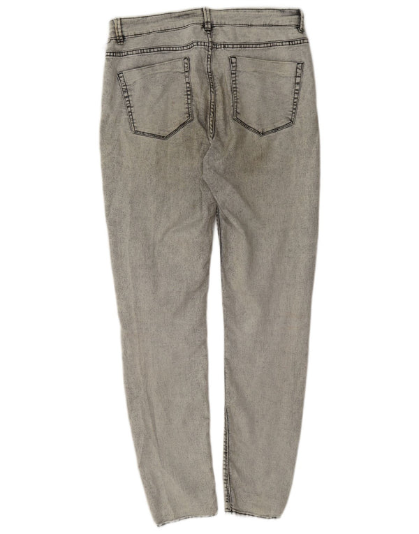 Zara Dame Trafaluc Skinny Jeans EU 40 Medium W30 L29 Grå Bomuld