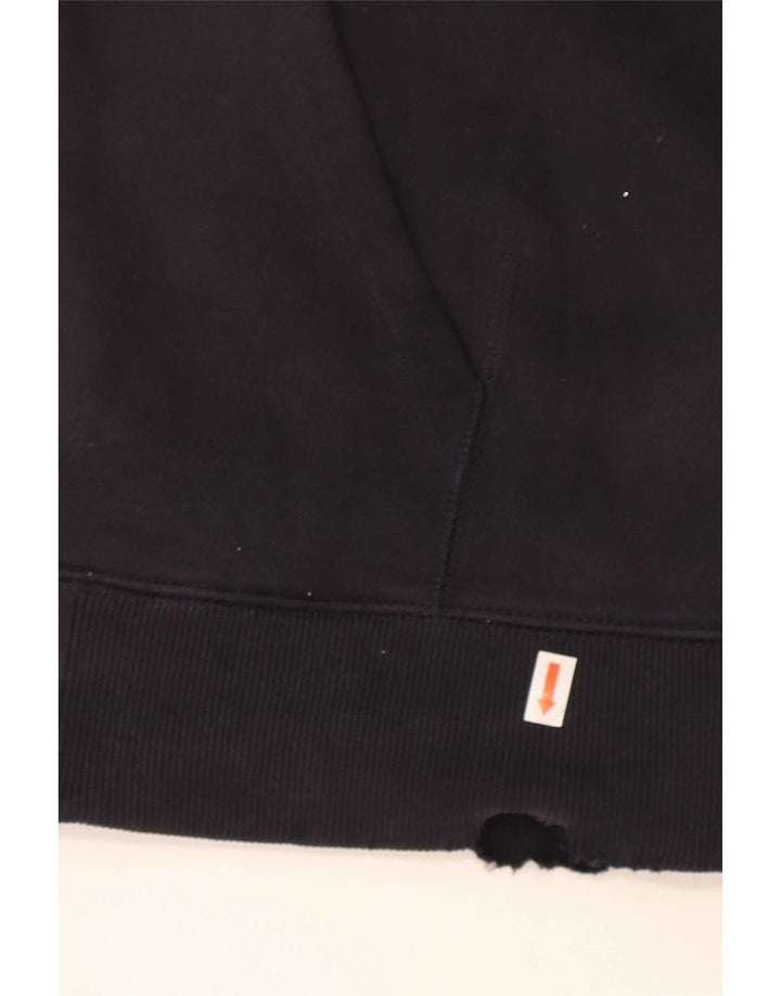 Carhartt Hættetrøje med lynlås til mænd Medium marineblå bomuld
