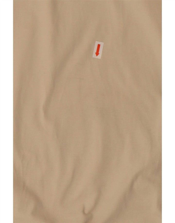 Adidas Herre Top Langærmet UK 38/40 Medium Beige Bomuld