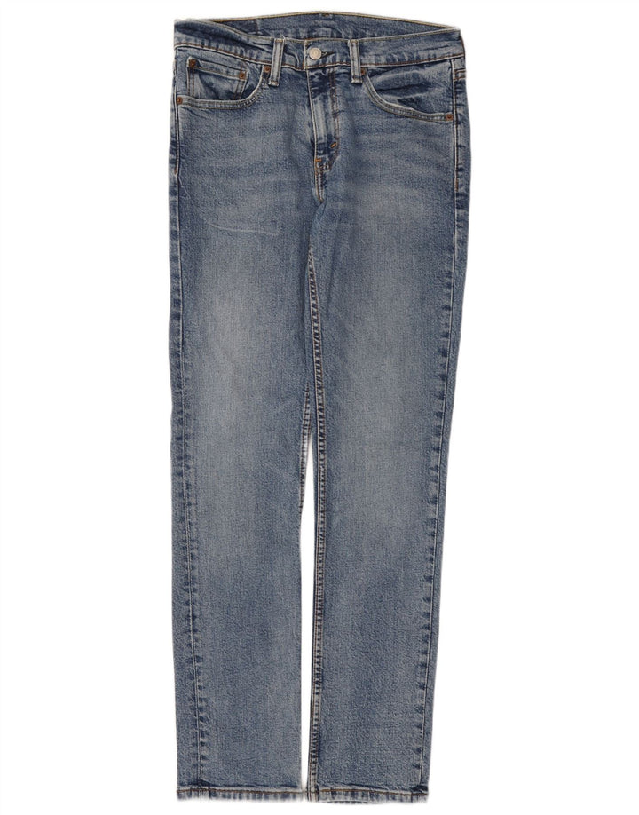 Levi's Herre 511 Slim Jeans W31 L32 Blå Bomuld