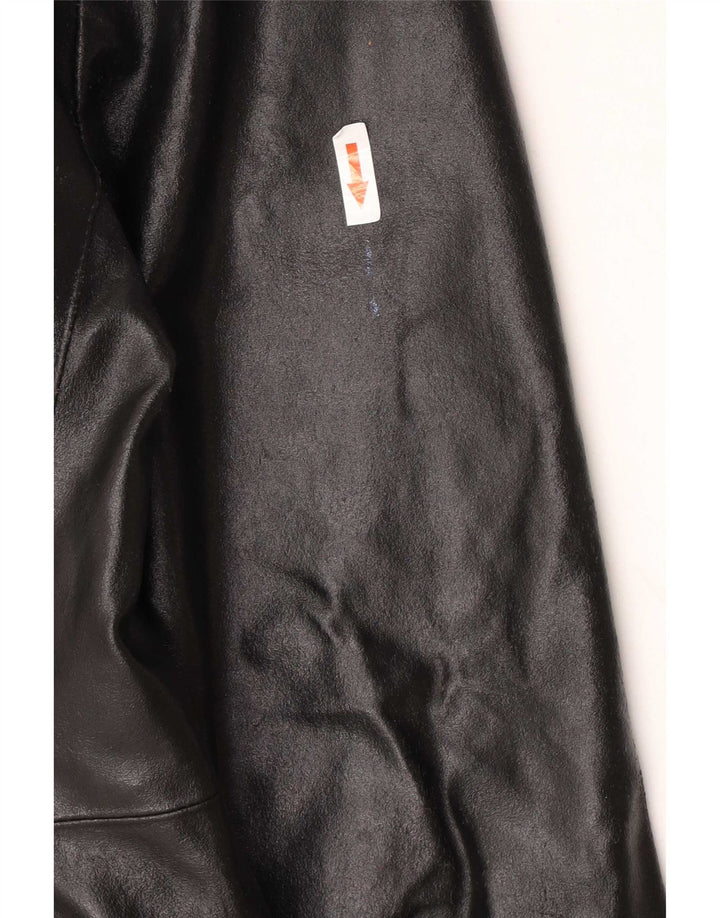 Vintage læderfrakke til kvinder IT 46 Large Black