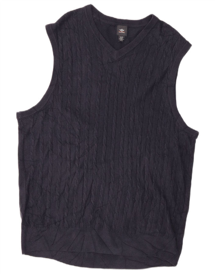Dockers Herrevest Tank Top XL Marineblå Akryl