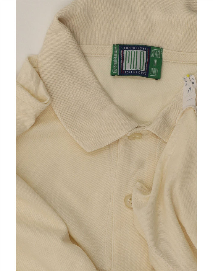 Sergio Tacchini Herre poloshirt Medium Off White