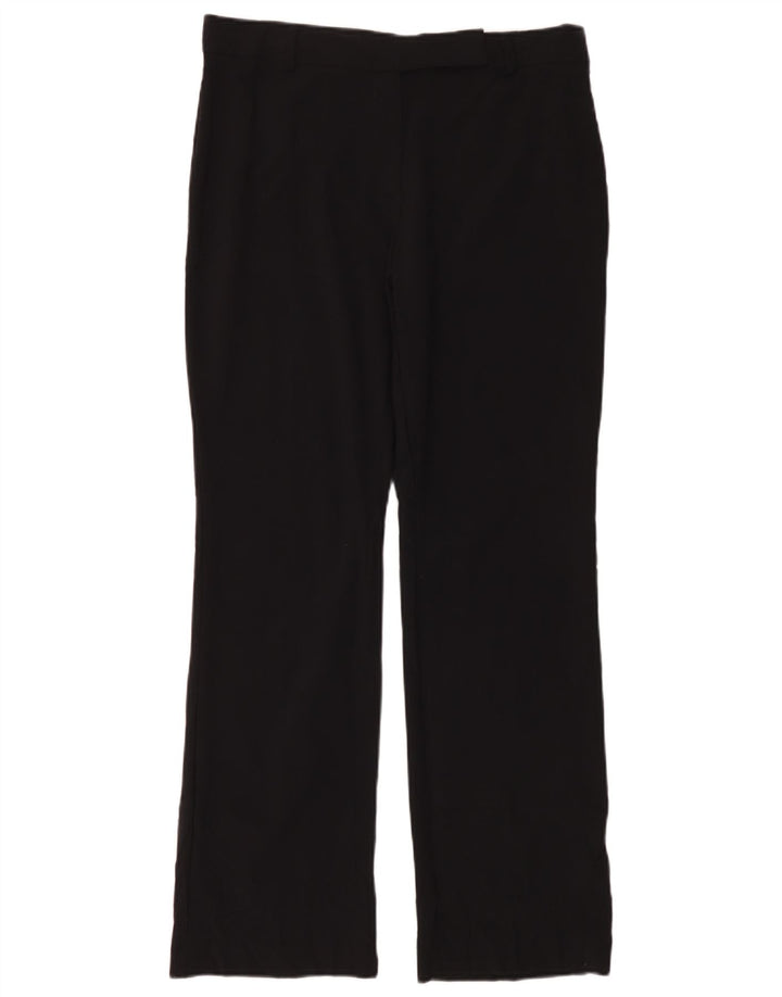 Marks & Spencer Dame Bootcut Suit Bukser UK 14 Large W34 L30 Black