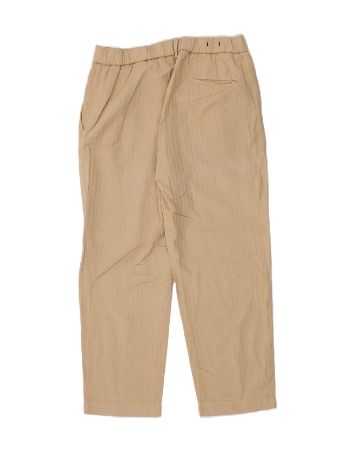 VINTAGE Womens Straight Chino Trousers W32 L26  Beige Vintage Vintage and Second-Hand Vintage from Messina Hembry 