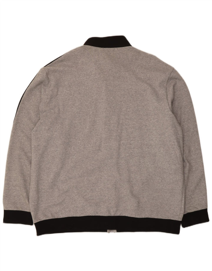 Adidas Træningsdragt til mænd Topjakke 2XL Grå Colourblock Bomuld