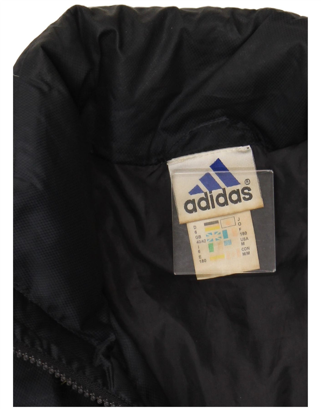 ADIDAS Polstret herrejakke UK 40/42 Medium Navyblå polyester