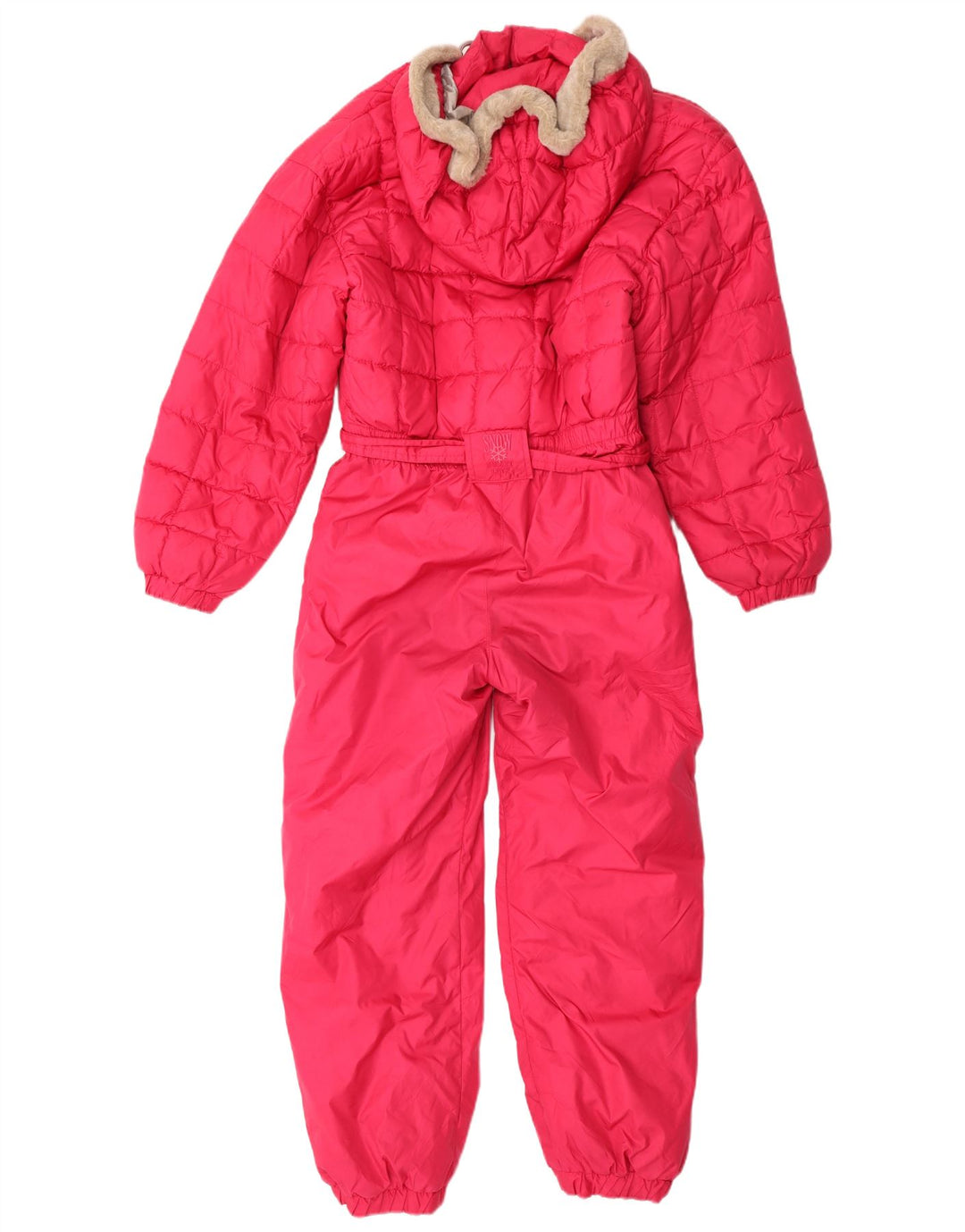 Cacao Dame Hætte Ski Jumpsuit IT 42 Medium Pink Polyester