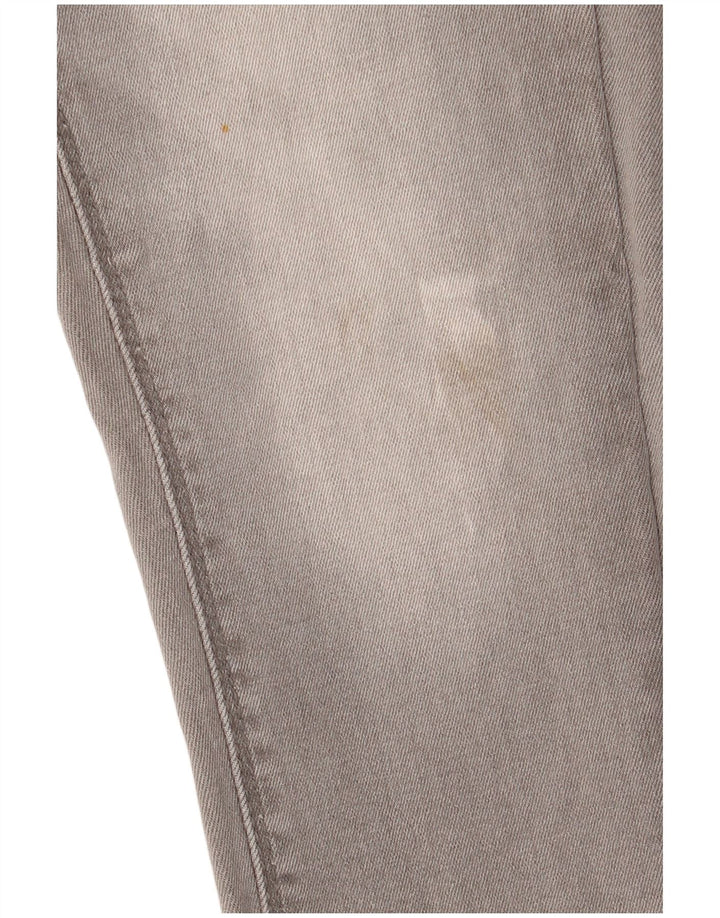 Elleve grader Dame Skinny Jeans W28 L30 Grå Bomuld