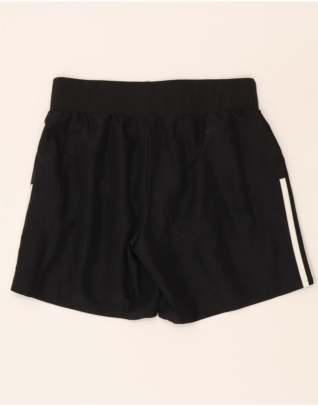 Adidas sportsshorts til kvinder UK 10 Small Black Polyester