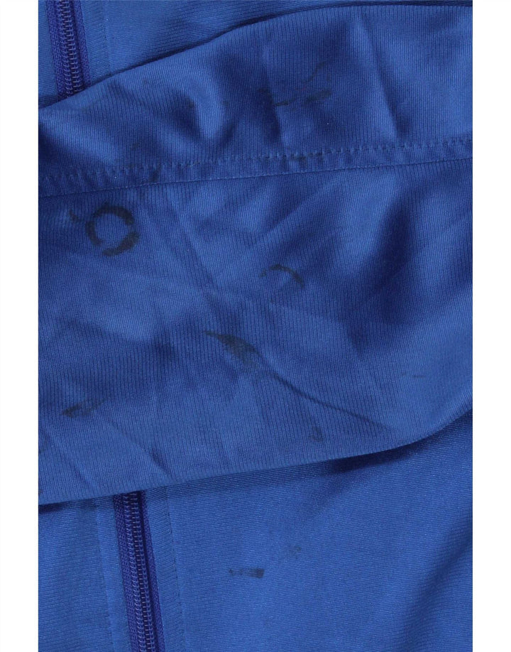 Champion drenge grafisk træningsdragt topjakke 15-16 år blå polyester