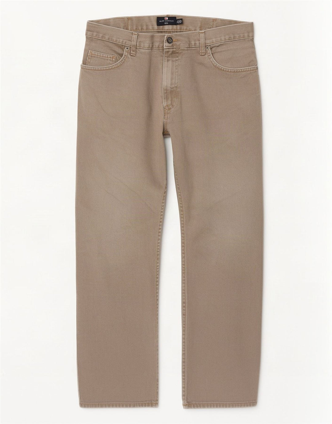 Marks & Spencer Herre Blue Harbor Straight Jeans W36 L29 Grå Bomuld